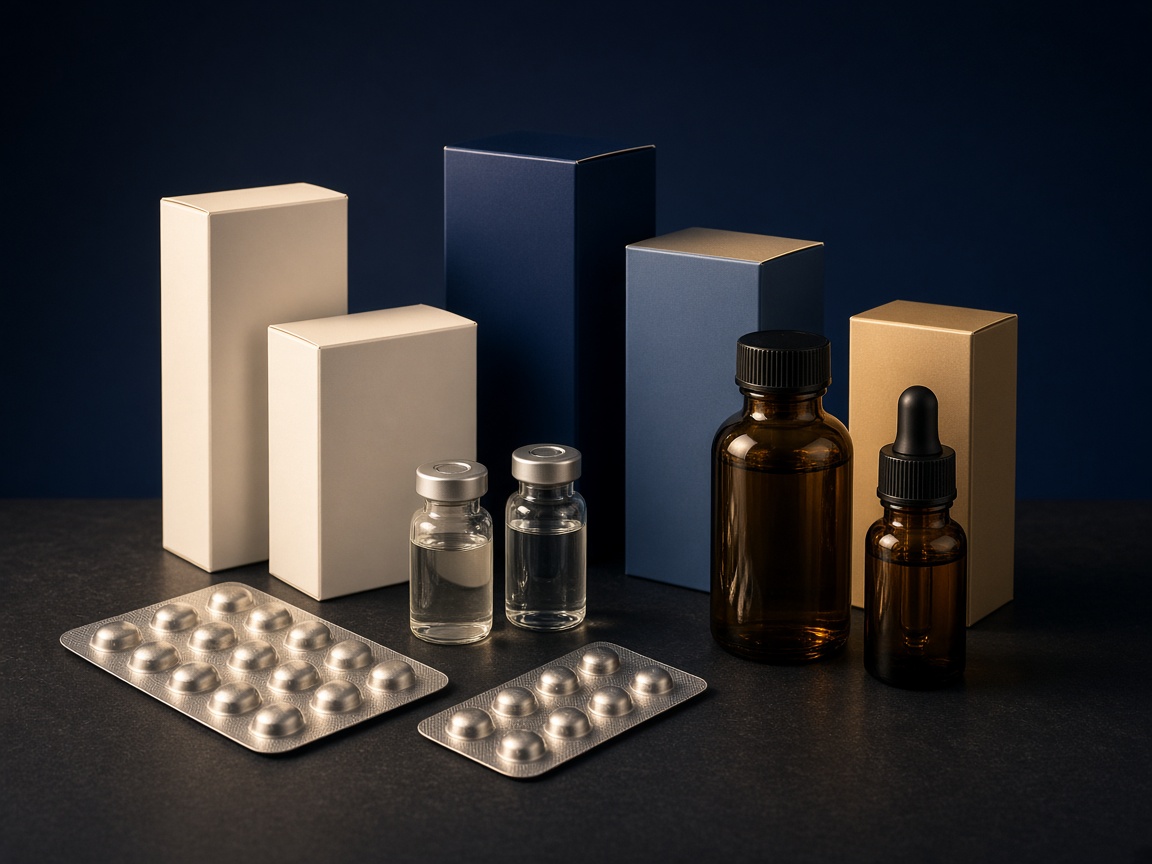 AI-generated visual representation of Healthcare and Pharma