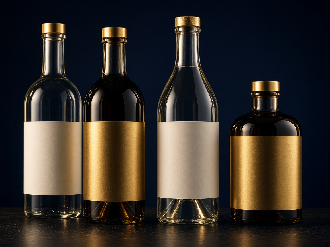 AI-generated visual representation of Bottle Labels