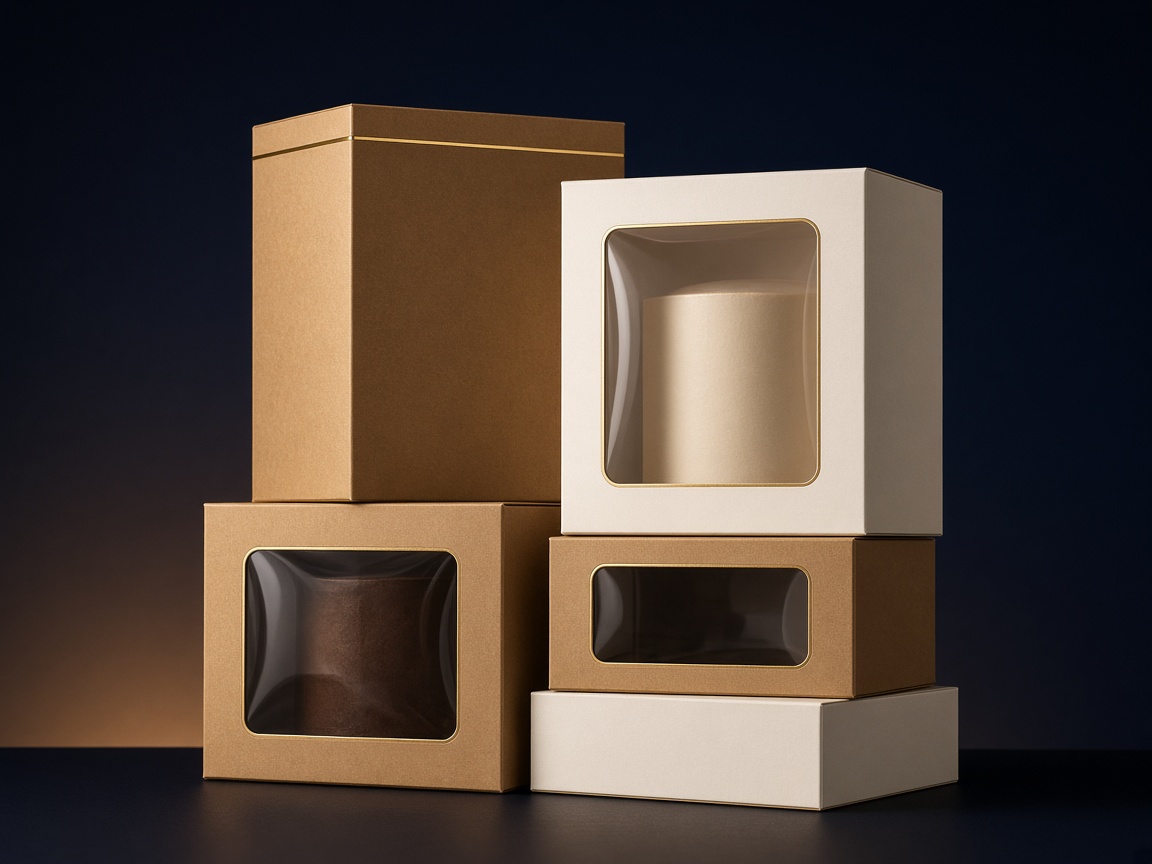 AI-generated visual representation of Cake Boxes