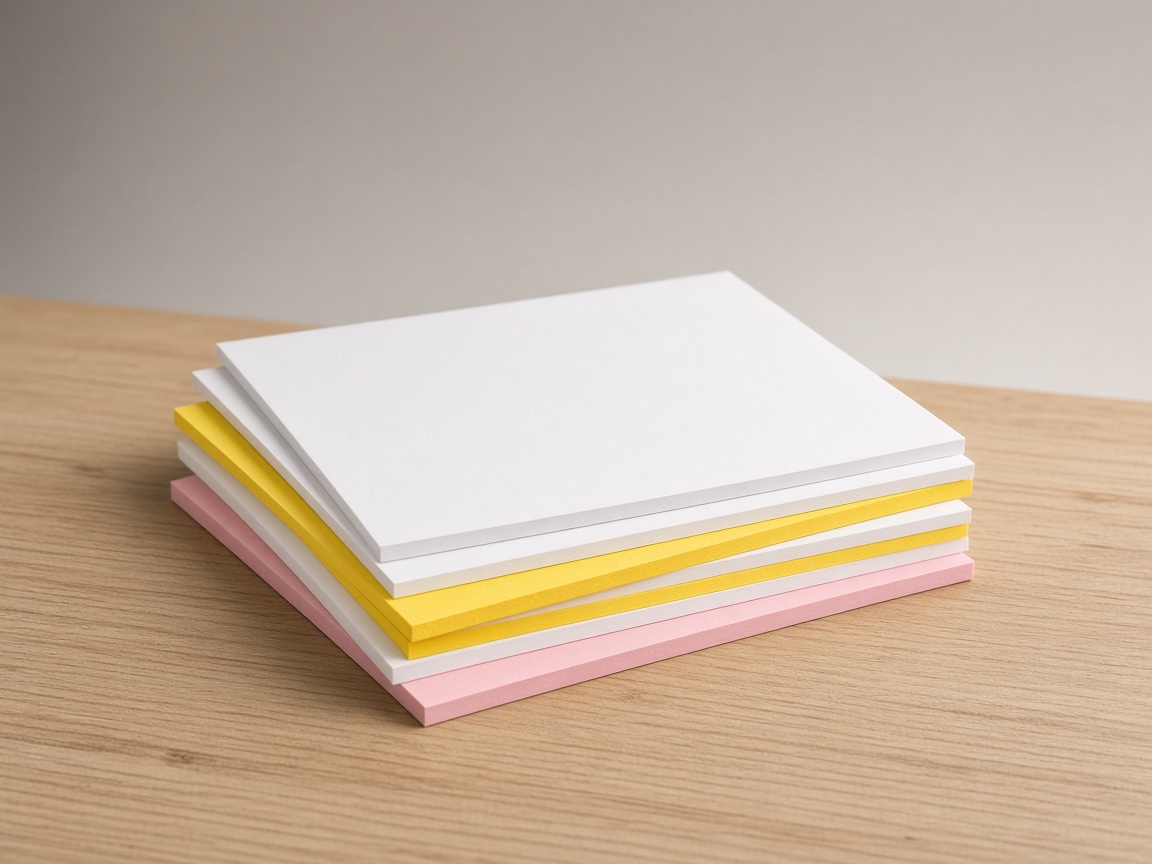 AI-generated visual representation of Carbonless NCR Paper