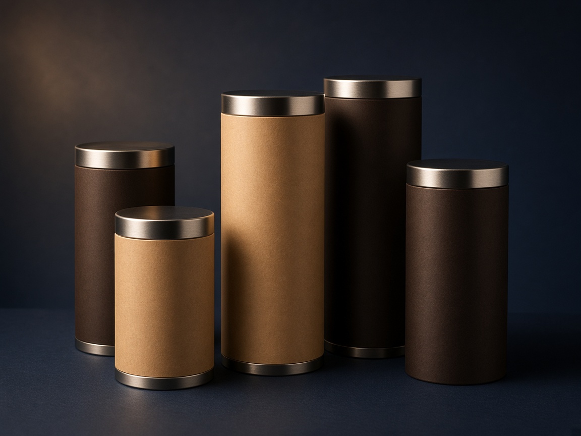 AI-generated visual representation of Coffee Paper Tubes