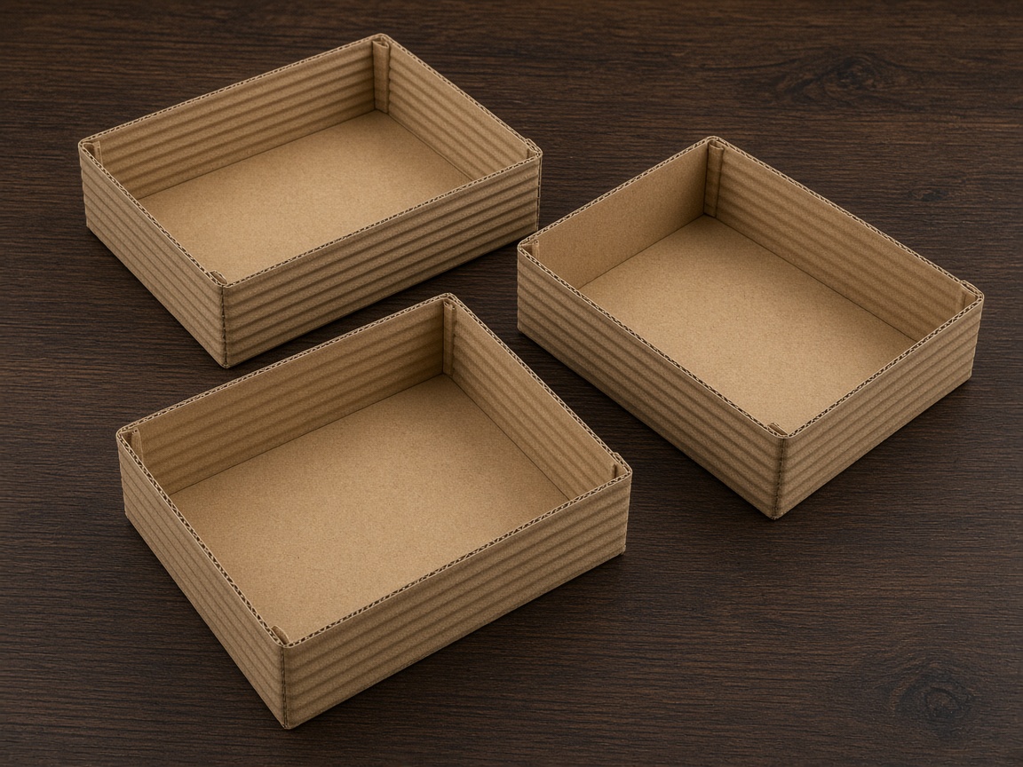 AI-generated visual representation of Corrugated Trays