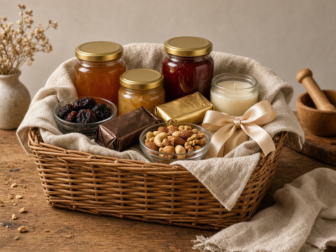 AI-generated visual representation of Custom Gift Hampers