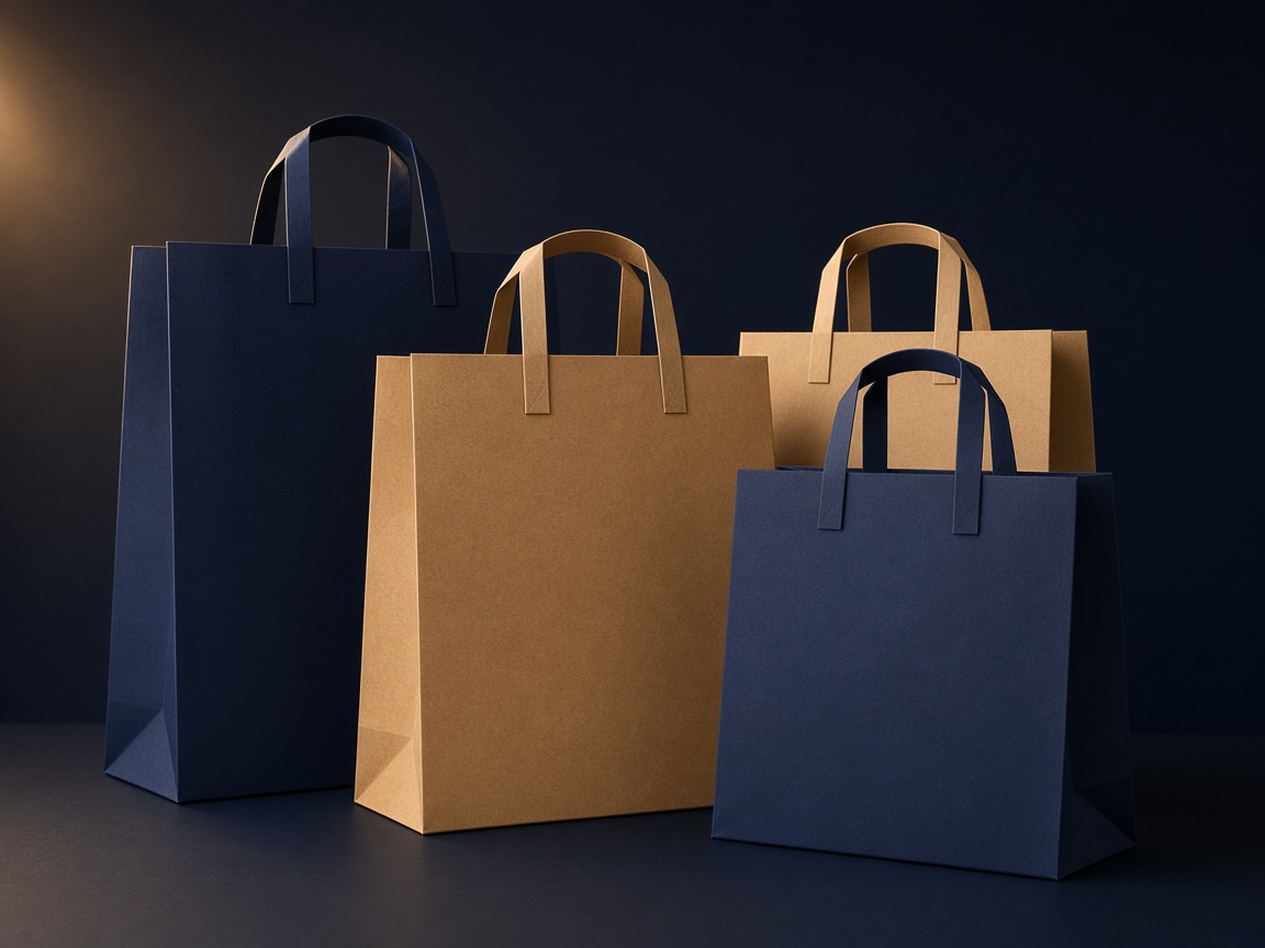 AI-generated visual representation of Flat Handle Bags
