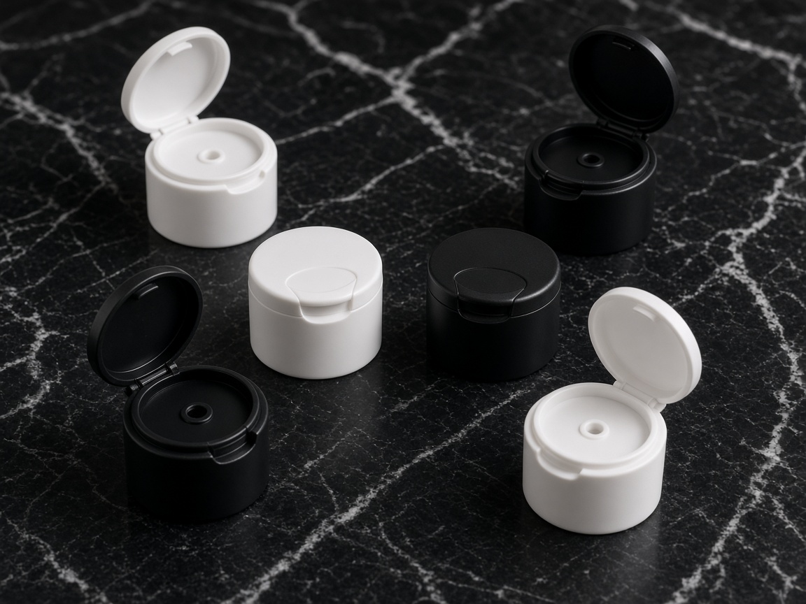 AI-generated visual representation of Flip Top Caps