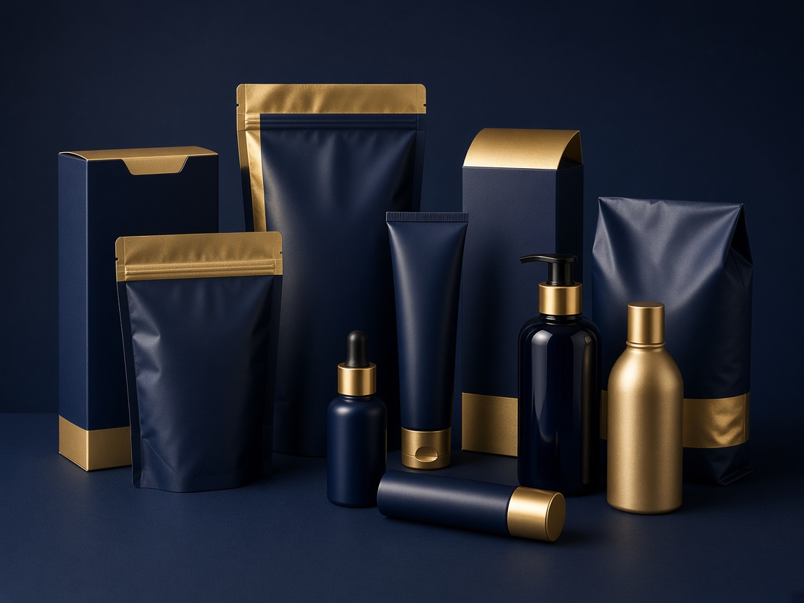 AI-generated visual representation of FMCG Packaging