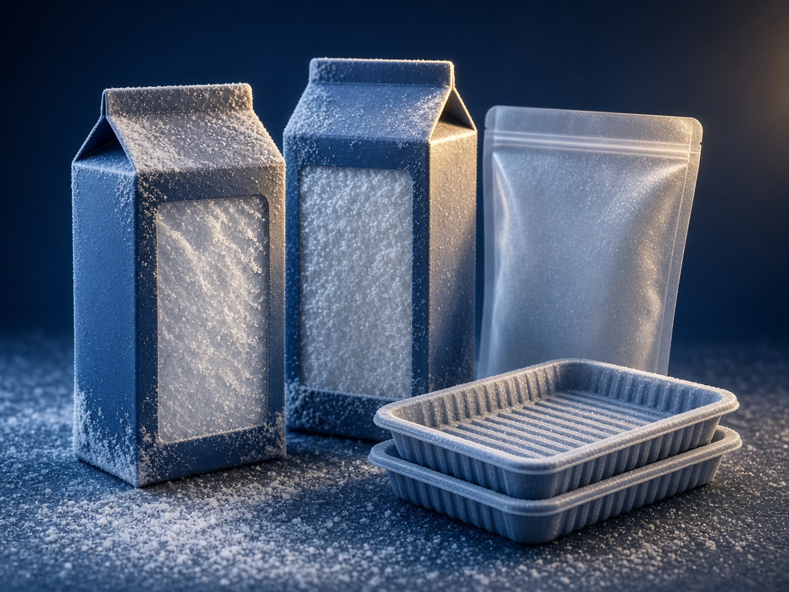 AI-generated visual representation of Frozen Food Packaging