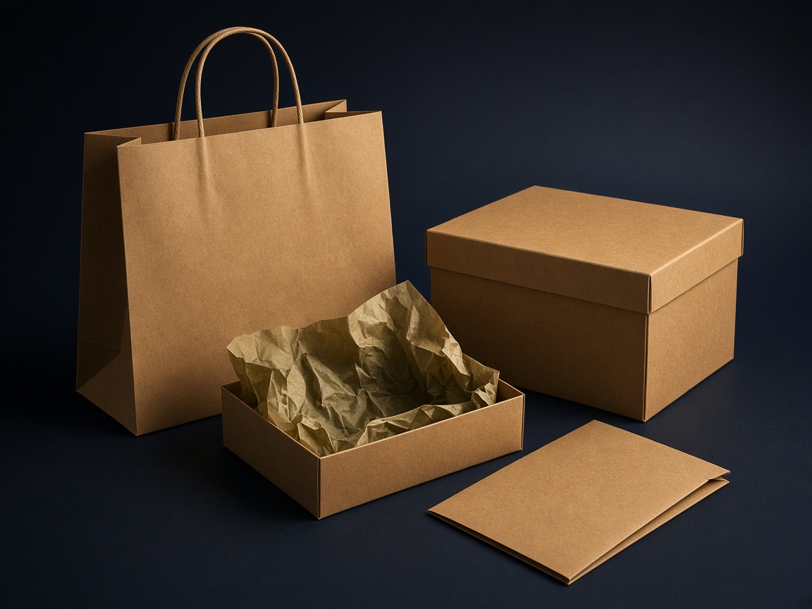 AI-generated visual representation of FSC Paper Packaging