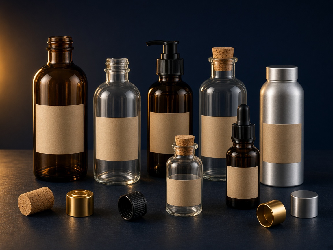 AI-generated visual representation of Glass Bottle Packaging