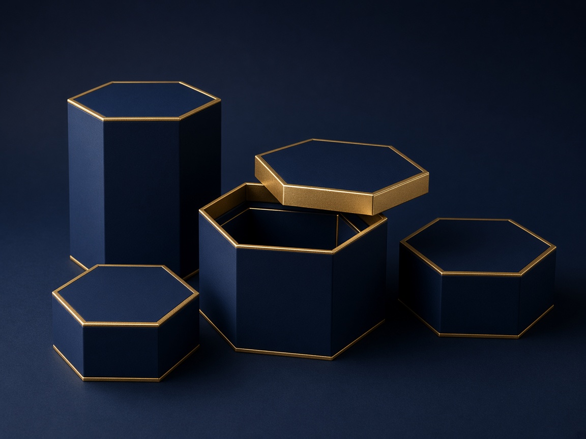 AI-generated visual representation of Hexagon Boxes