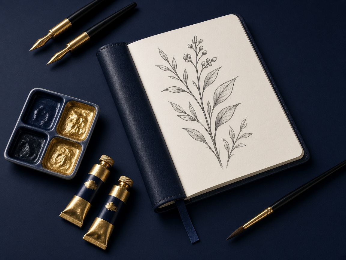 AI-generated visual representation of Illustration Style