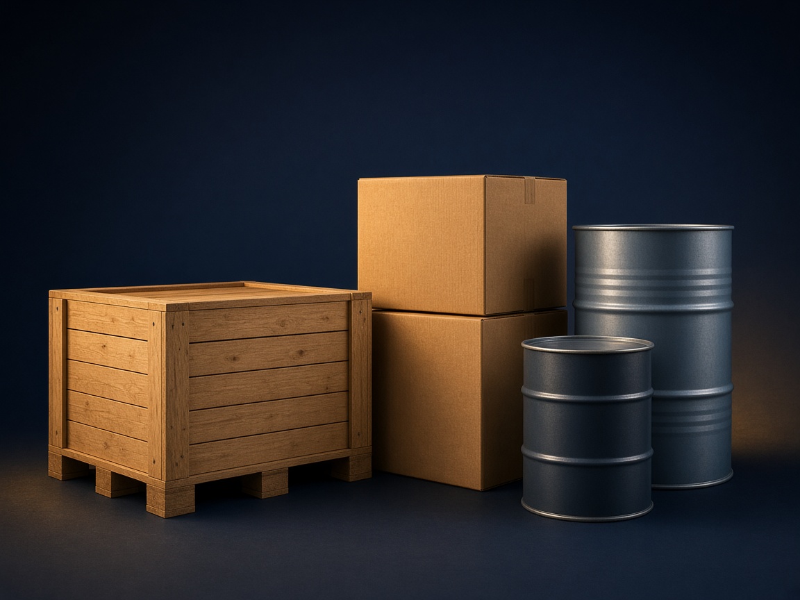 AI-generated visual representation of Industrial Packaging