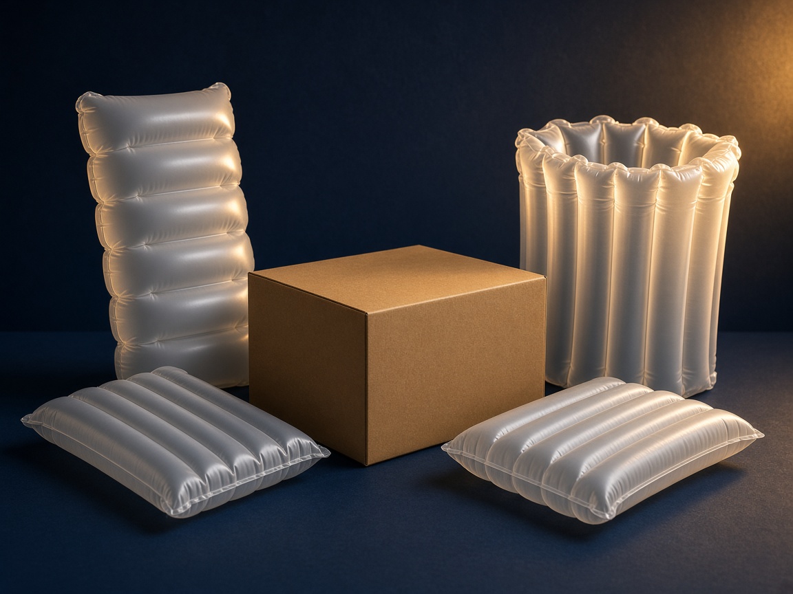 AI-generated visual representation of Inflatable Packaging