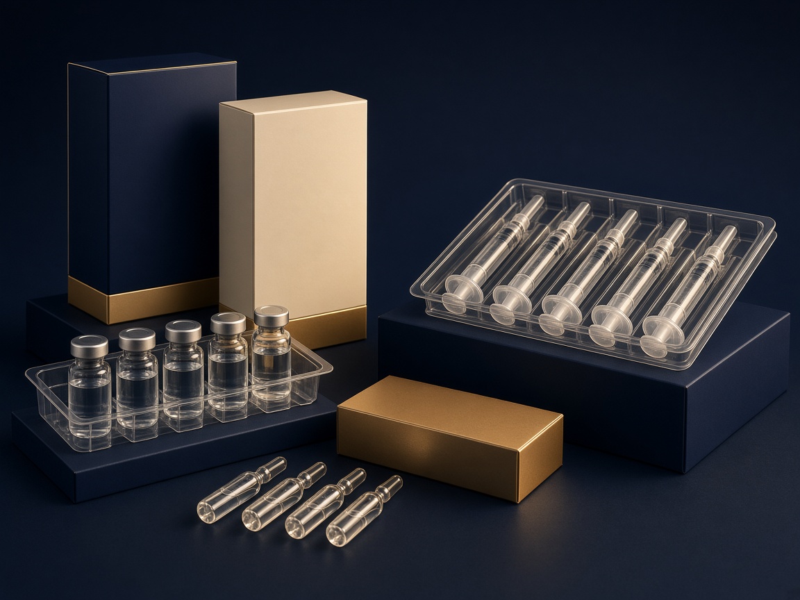 AI-generated visual representation of Injection Packaging