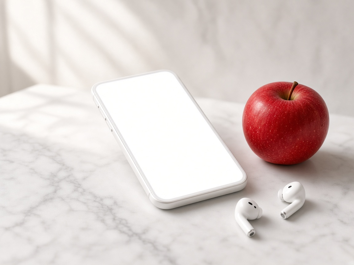 AI-generated visual representation of iOS App Development
