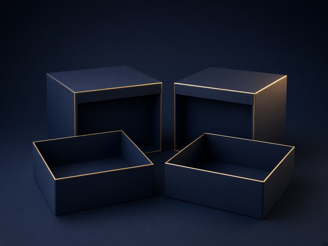 AI-generated visual representation of Lid and Base Boxes