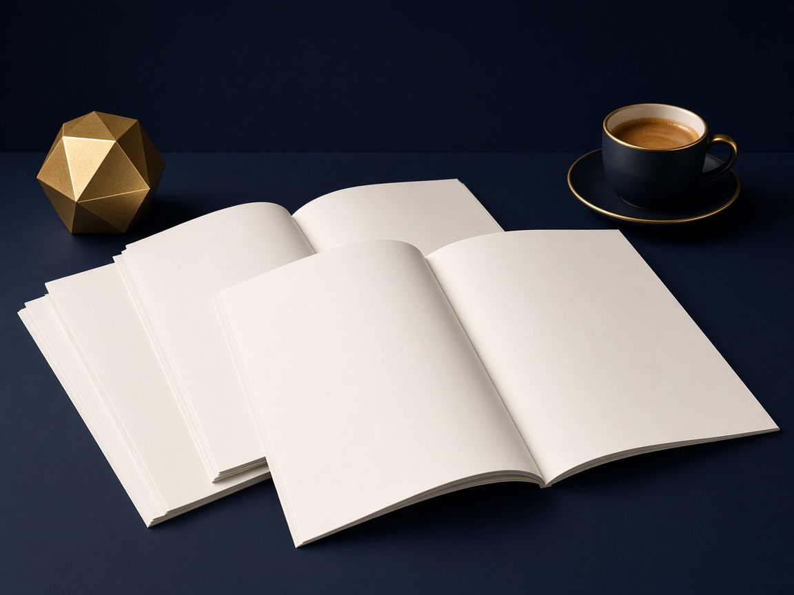 AI-generated visual representation of Magazine Design