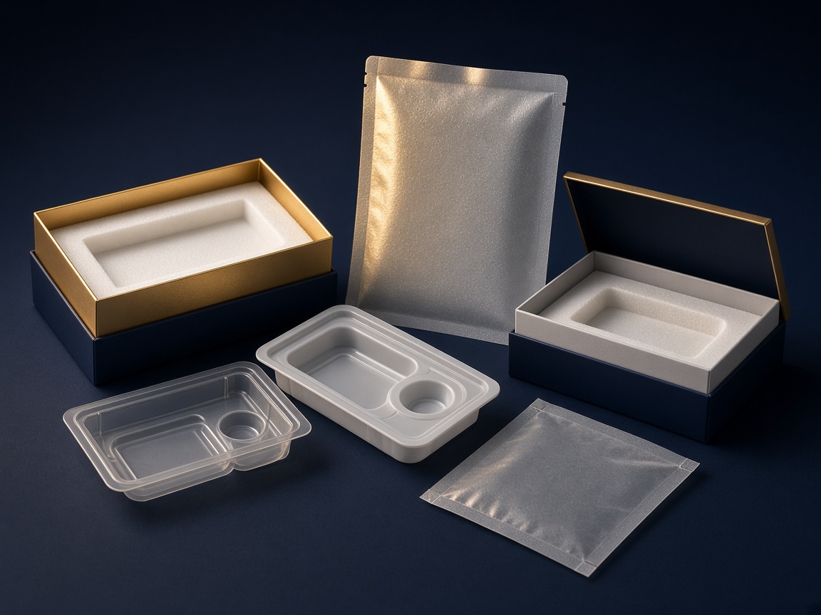 AI-generated visual representation of Medical Device Packaging