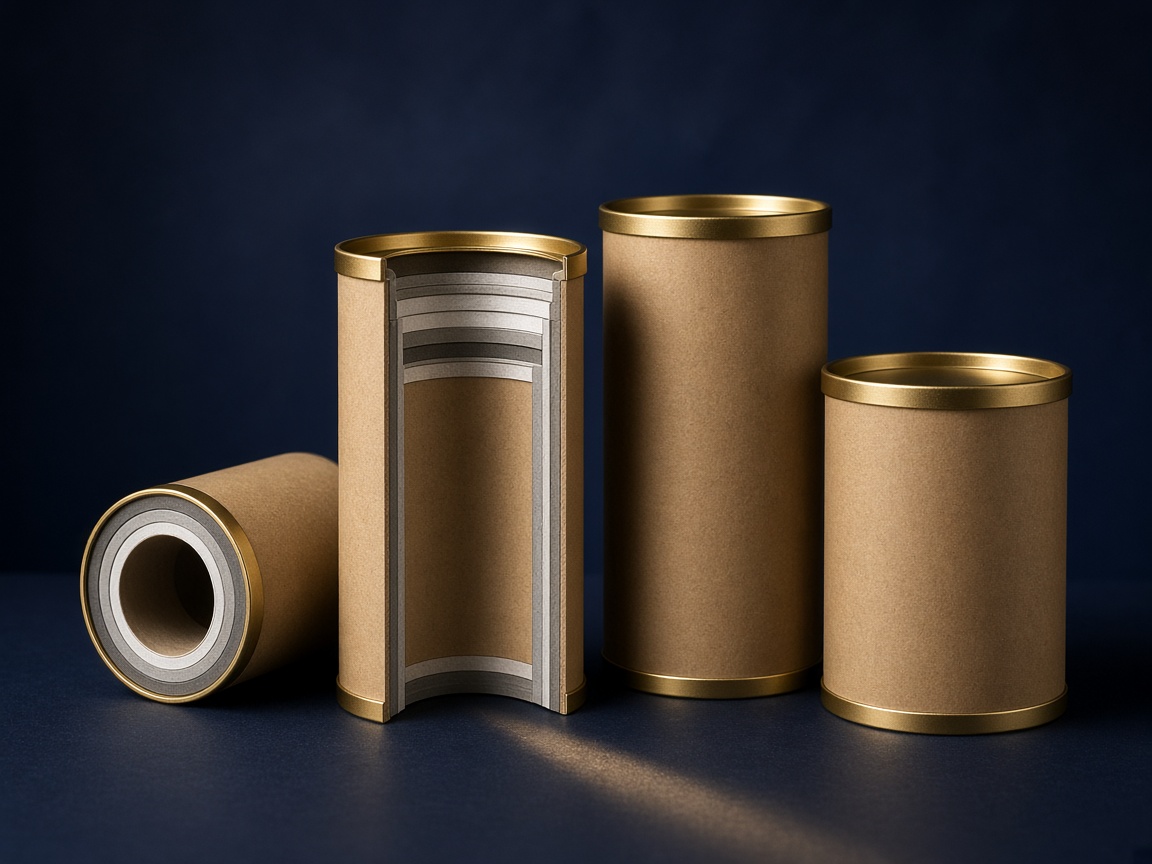 AI-generated visual representation of Multi-Layer Composite Cans