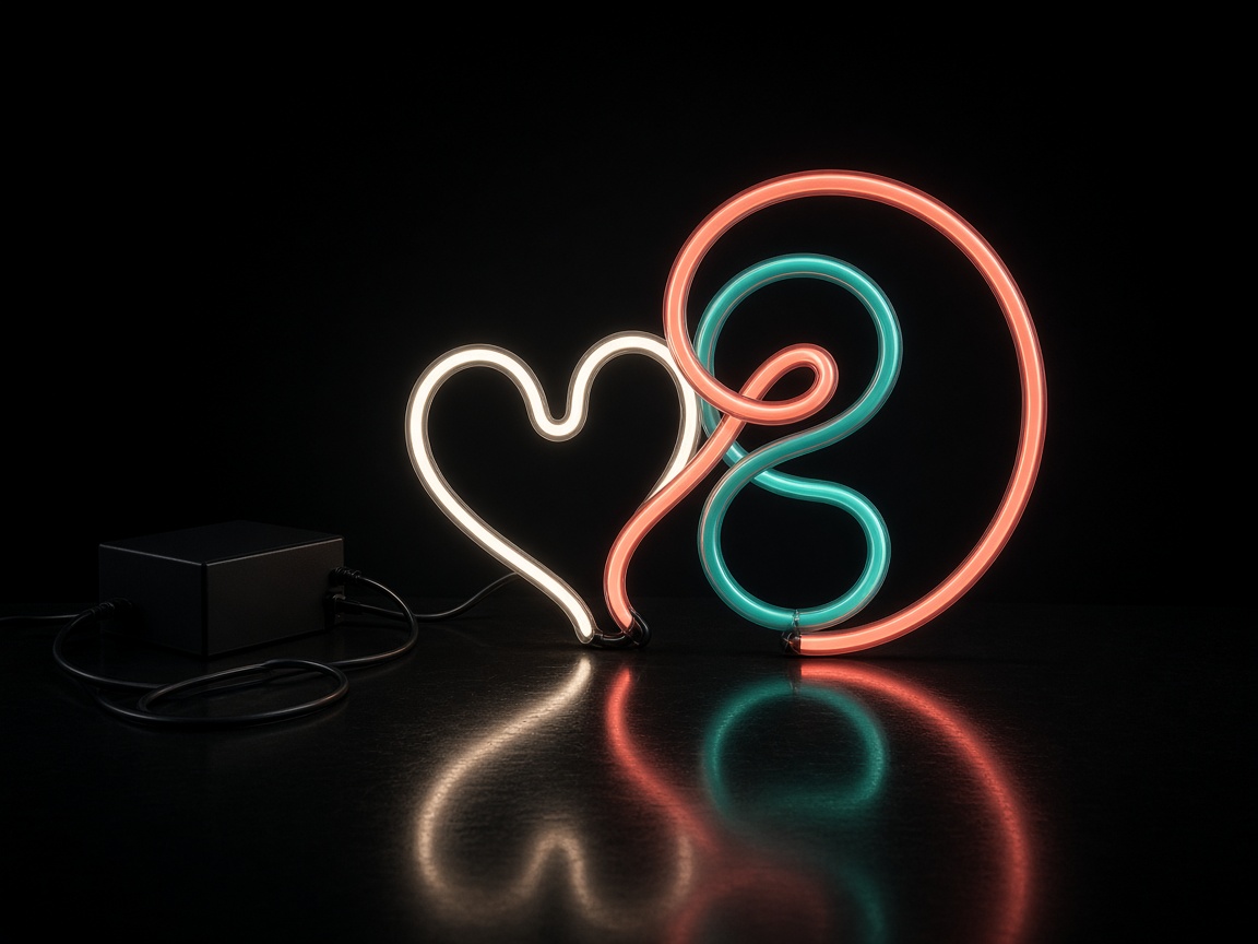 AI-generated visual representation of Neon Signage