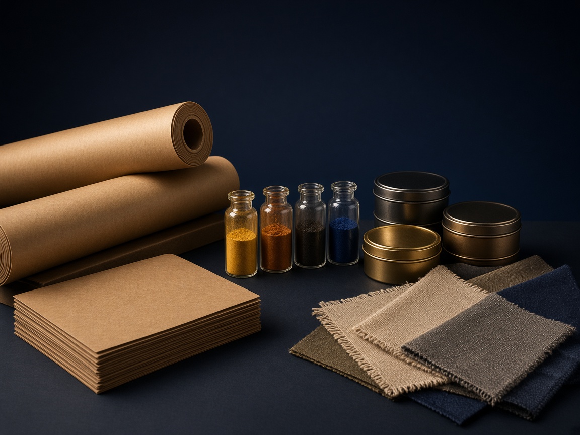 AI-generated visual representation of Packaging Material Sourcing