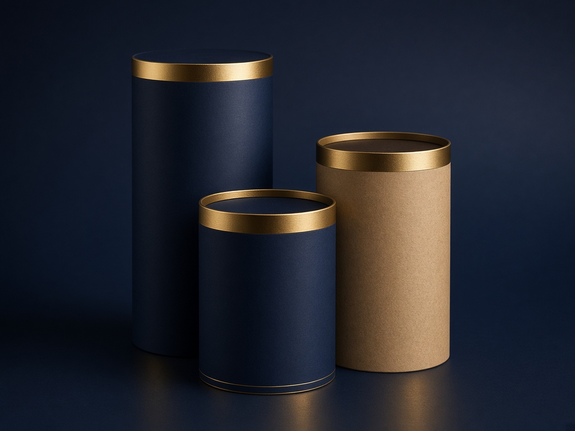 AI-generated visual representation of Paper Tube Packaging