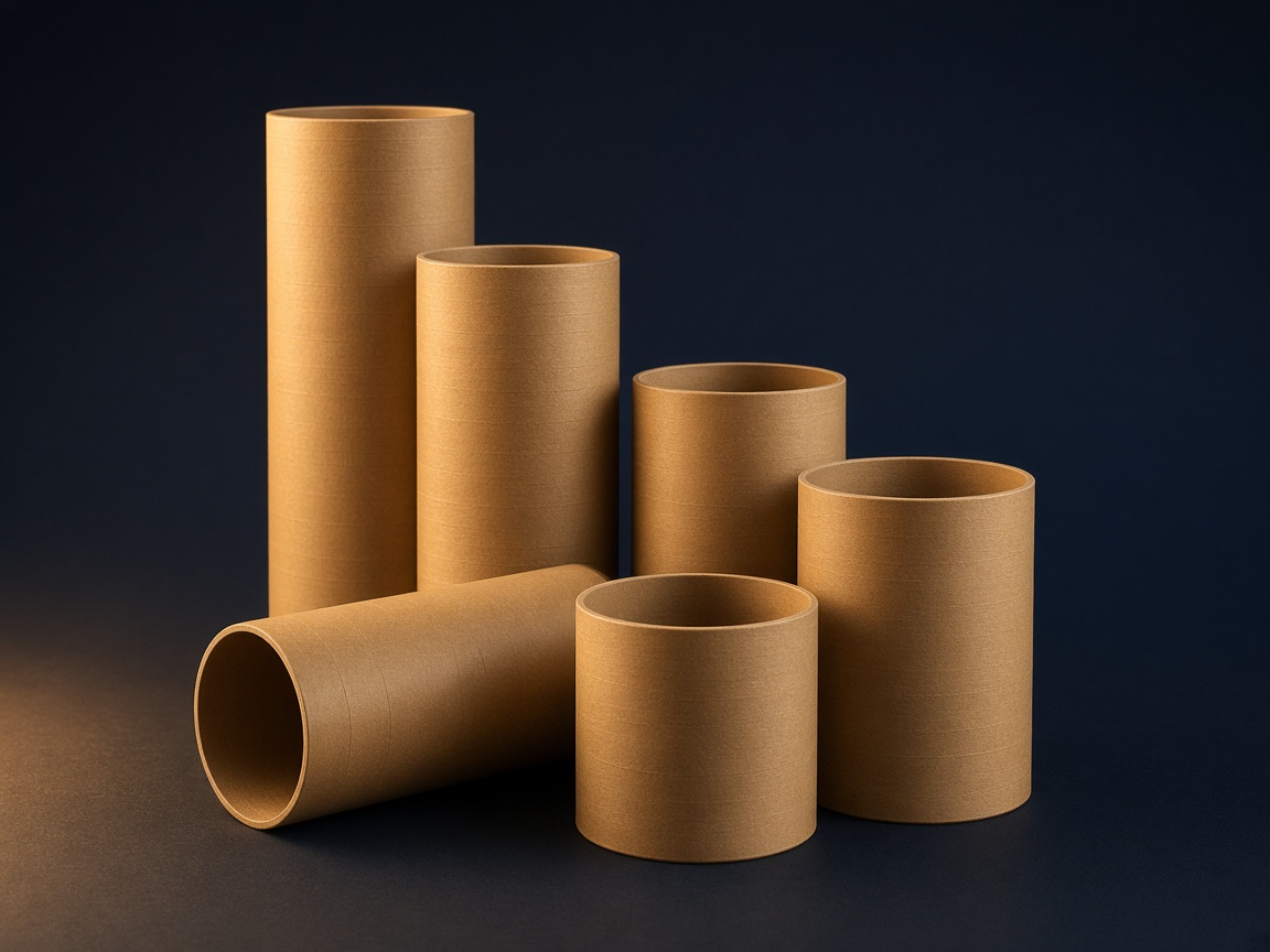 AI-generated visual representation of Parallel Wound Paper Tubes