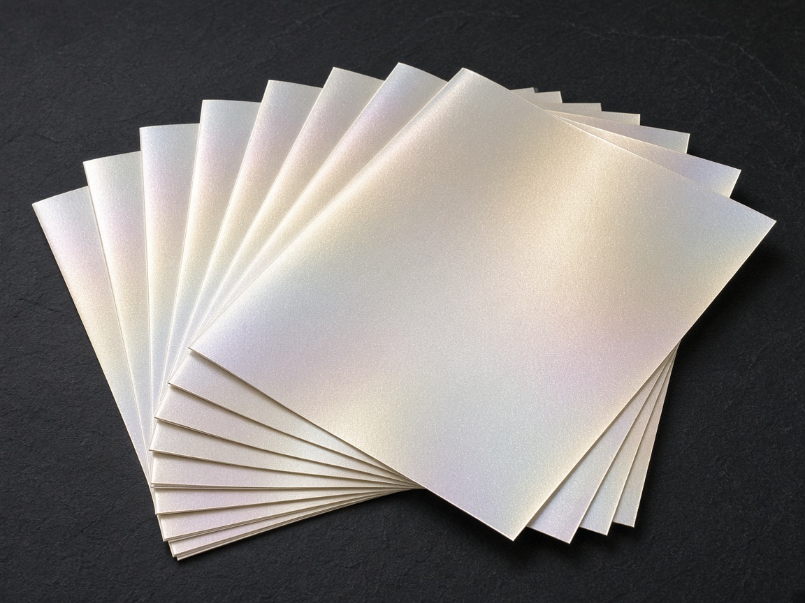 AI-generated visual representation of Pearlescent Paper