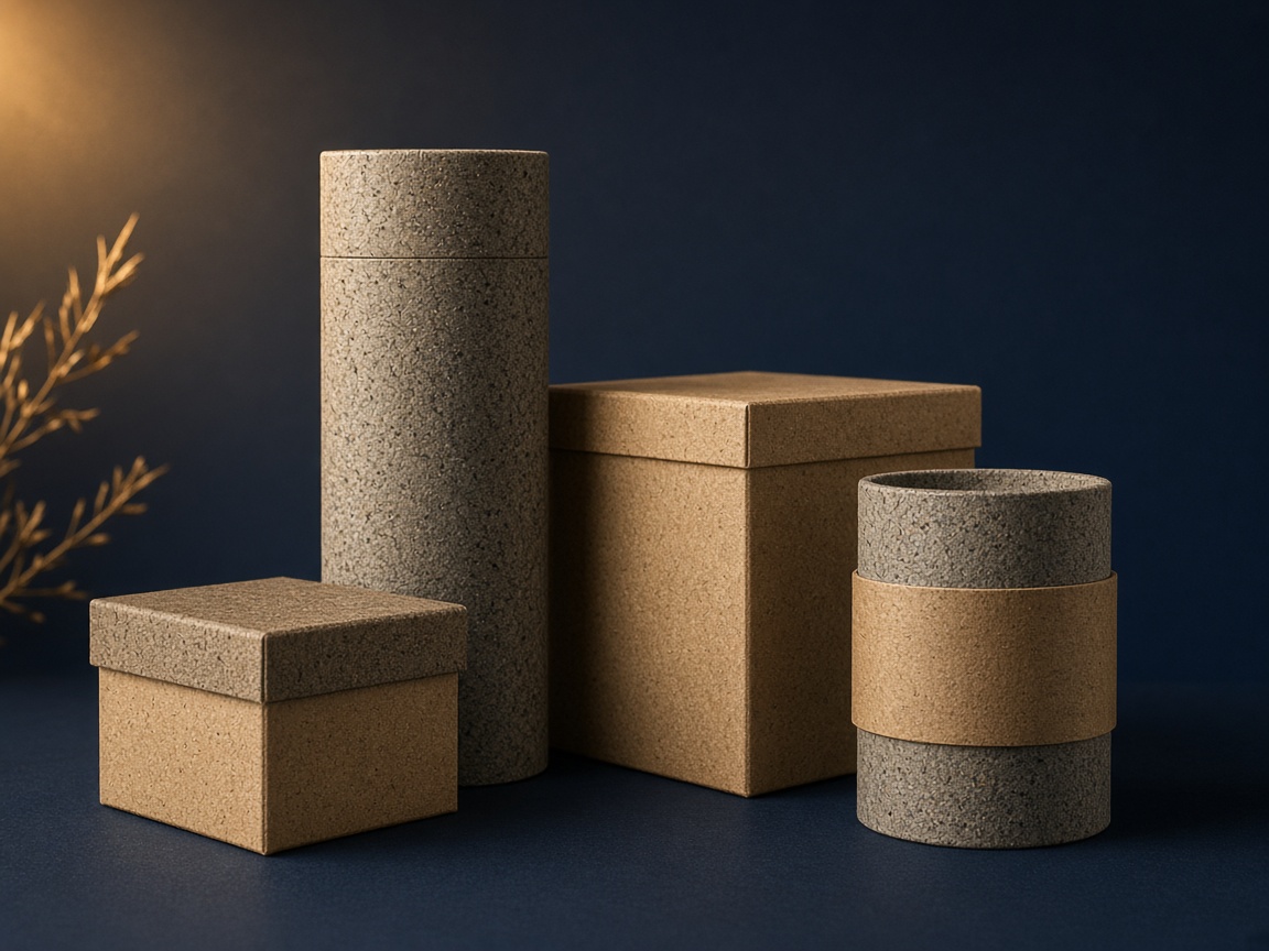 AI-generated visual representation of Recycled Paper Packaging