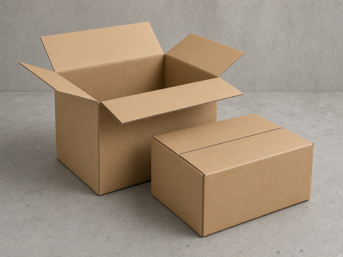 AI-generated visual representation of RSC Corrugated Boxes