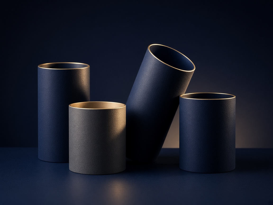 AI-generated visual representation of Soft Touch Paper Tubes