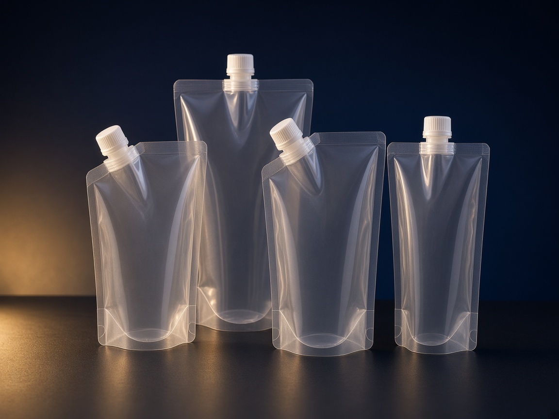 AI-generated visual representation of Spout Pouches