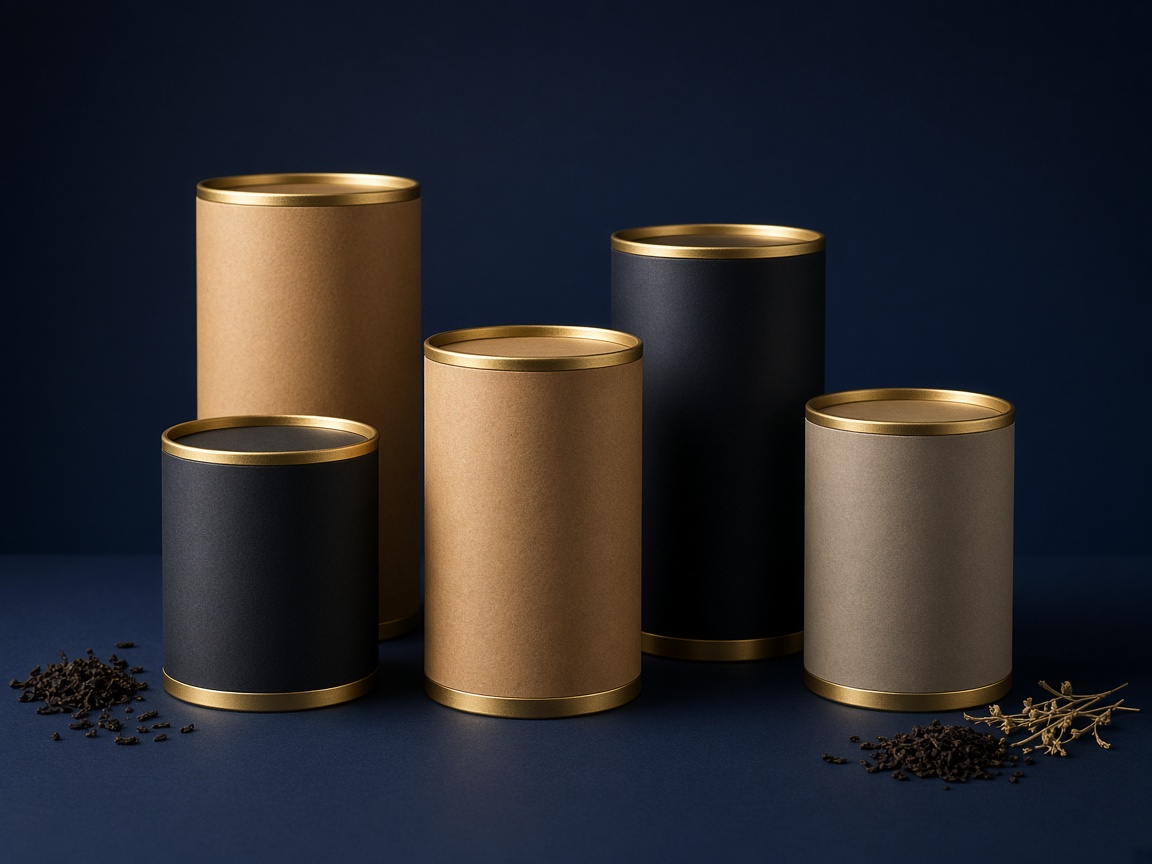 AI-generated visual representation of Tea Paper Tubes