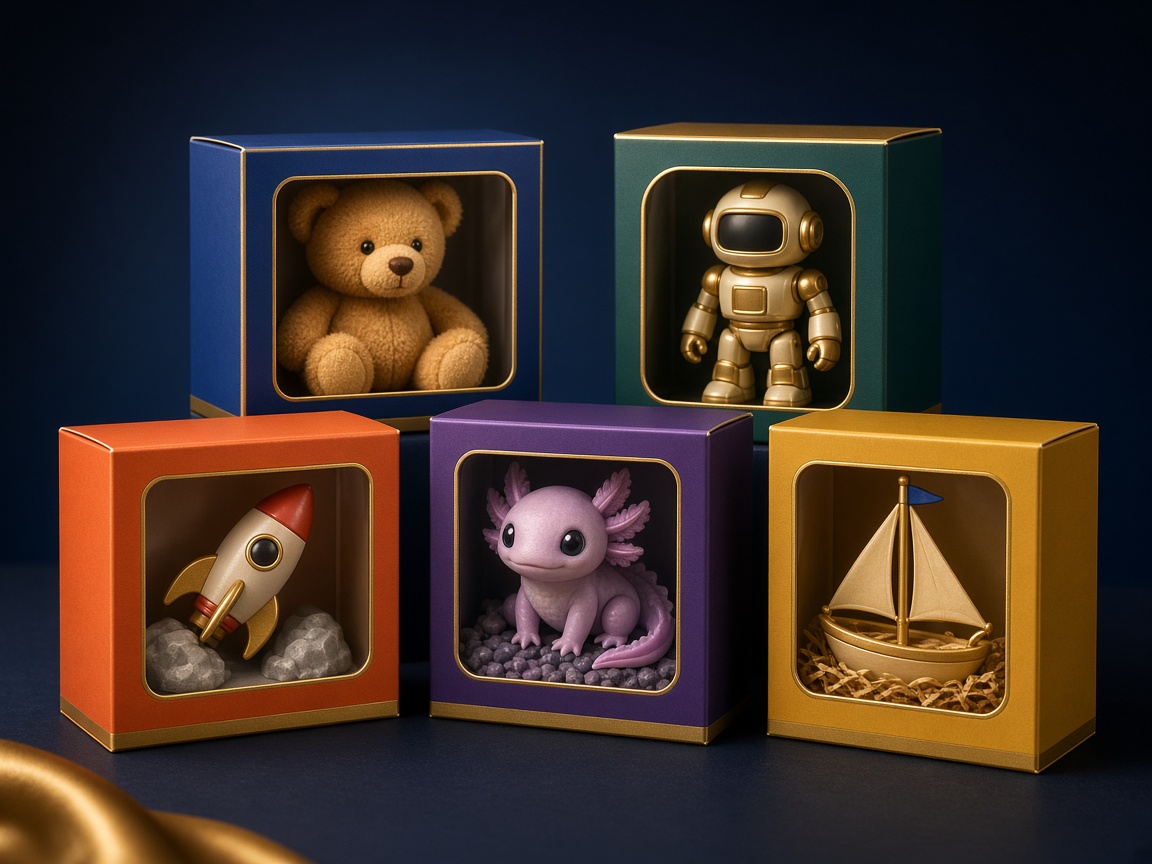 AI-generated visual representation of Toy Packaging