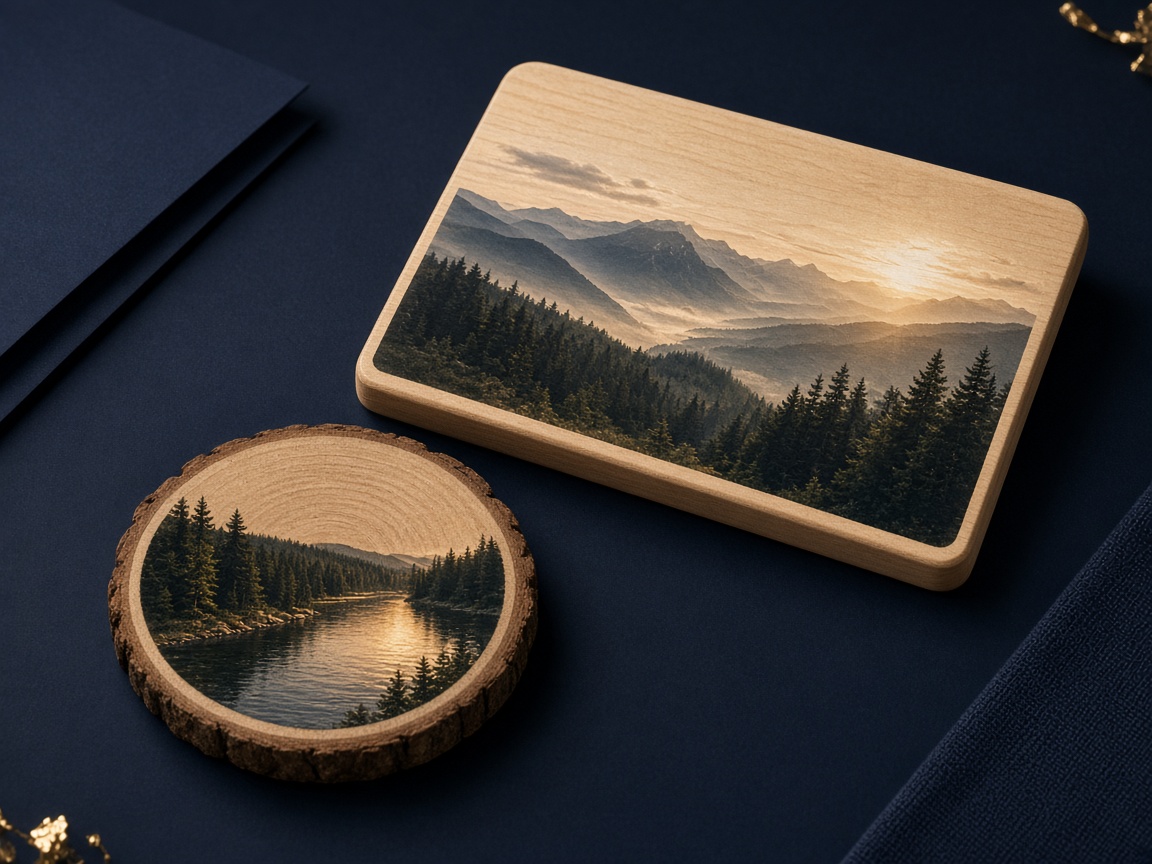 AI-generated visual representation of Wood Printing