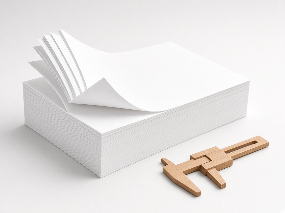 AI-generated visual representation of Woodfree Paper
