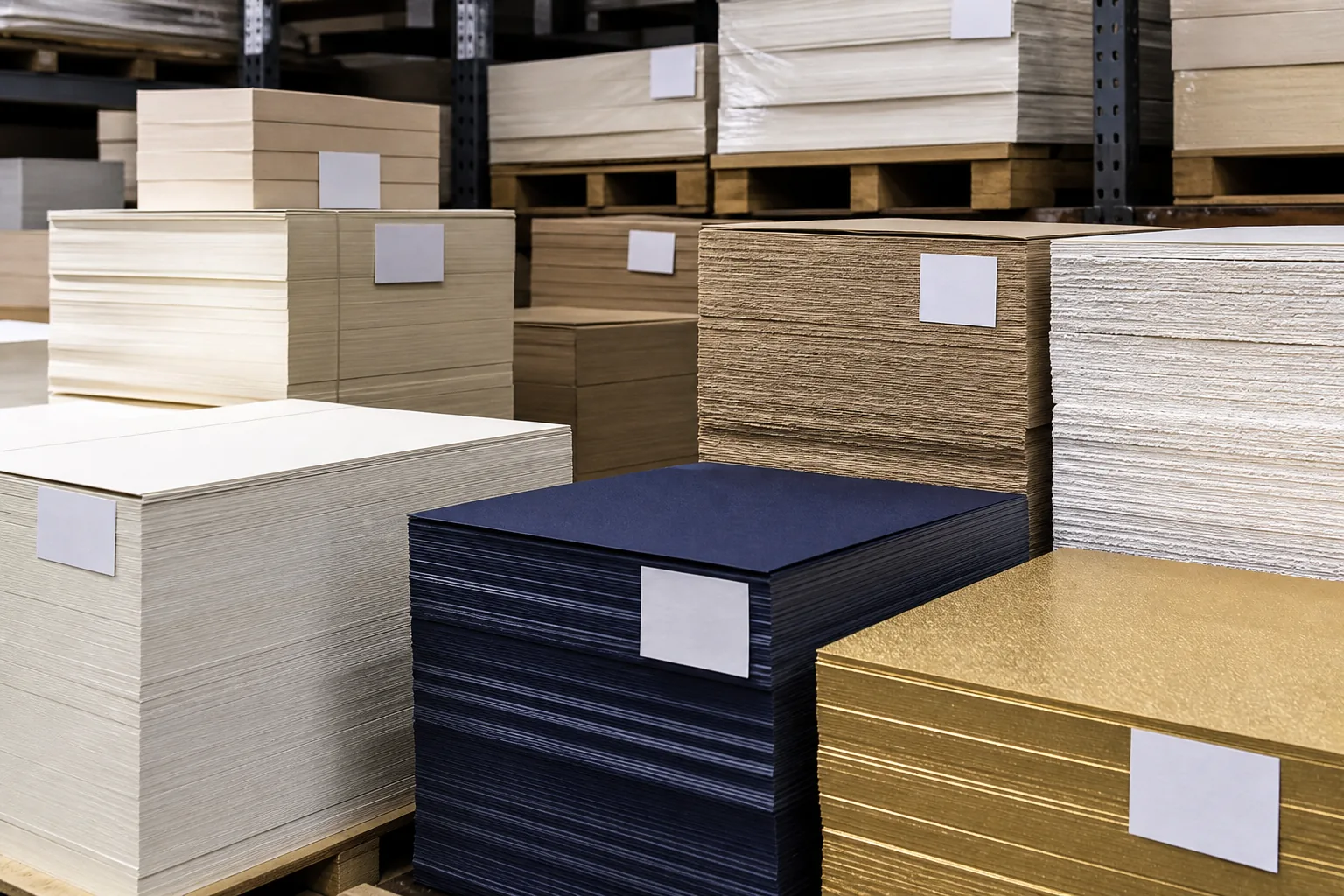 Paper & Material Supply — premium production and creative work by Visually Art