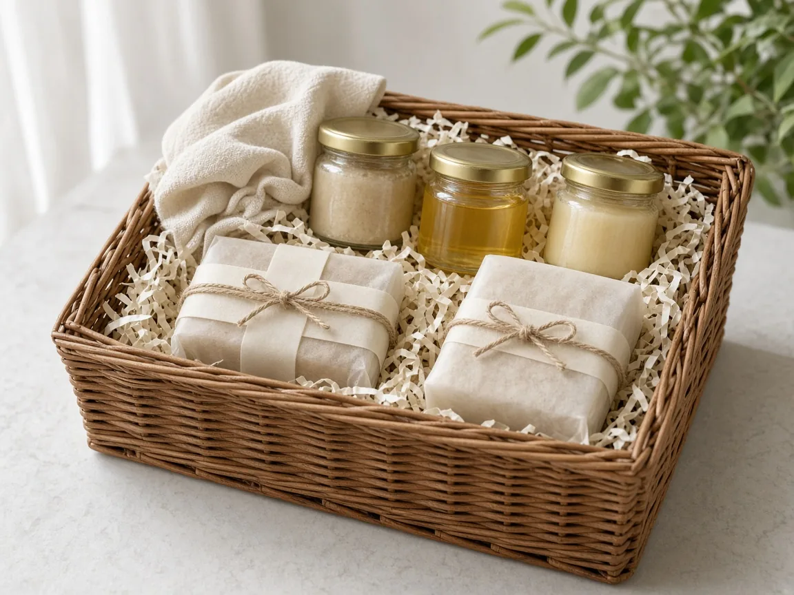 Corporate Gifting process photographed in studio
