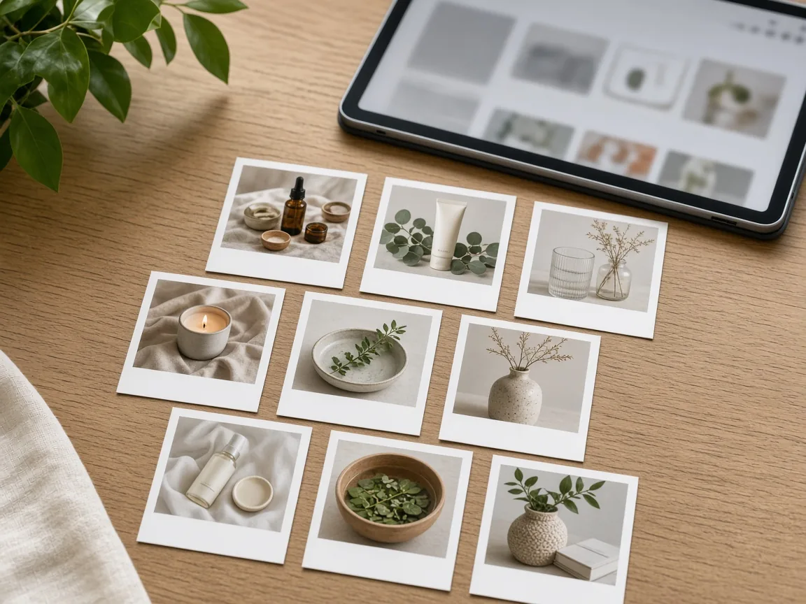 Digital Marketing & Growth process photographed in studio